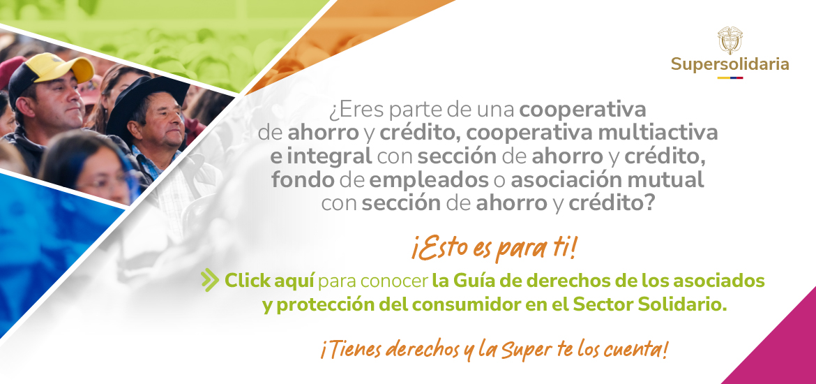 Banner guía de derechos de los asociados.