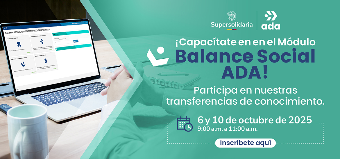 Banner capacitación ADA.