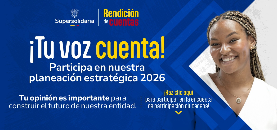 Banner encuesta rendición de cuentas 2025.