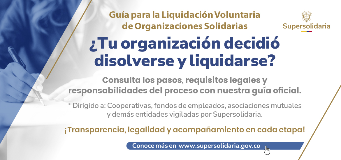Banner guia liquidación voluntaria.