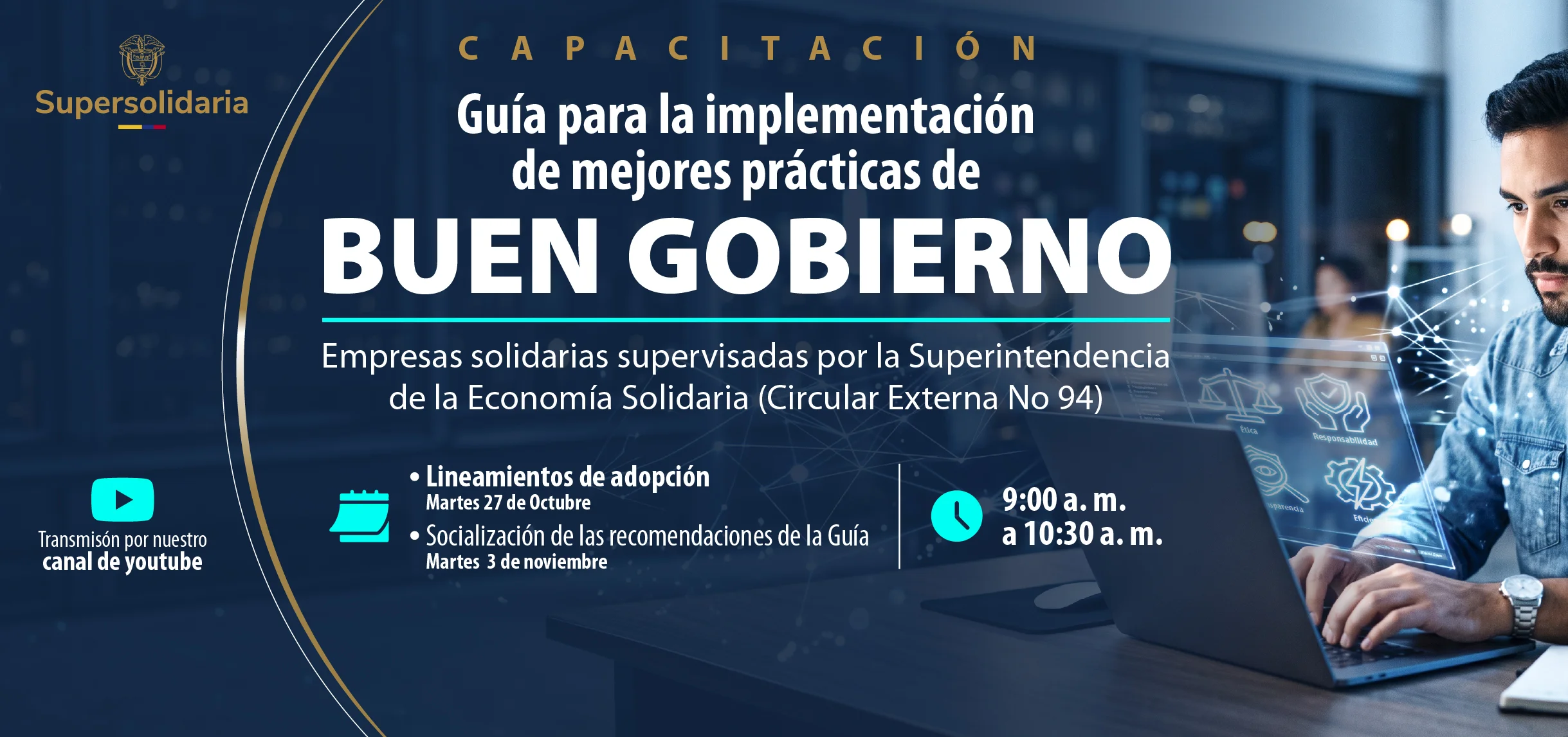 banner capacitaciones guía de buen gobierno