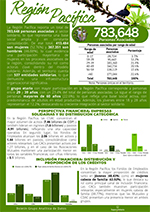 Portada boletín estadísticas Región Pacífica.