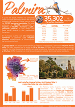 Portada boletín estadísticas Palmira.