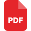 ícono de documento pdf 