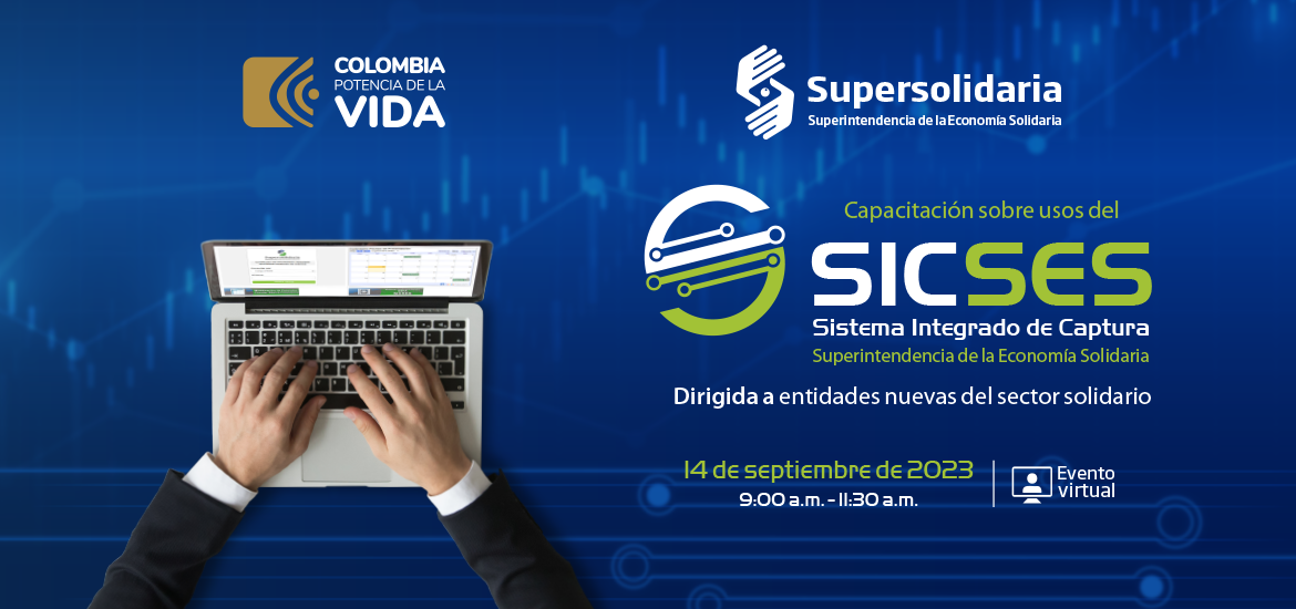 Capacitación virtual para organizaciones nuevas del sector solidario, jueves 9:00 a.m.