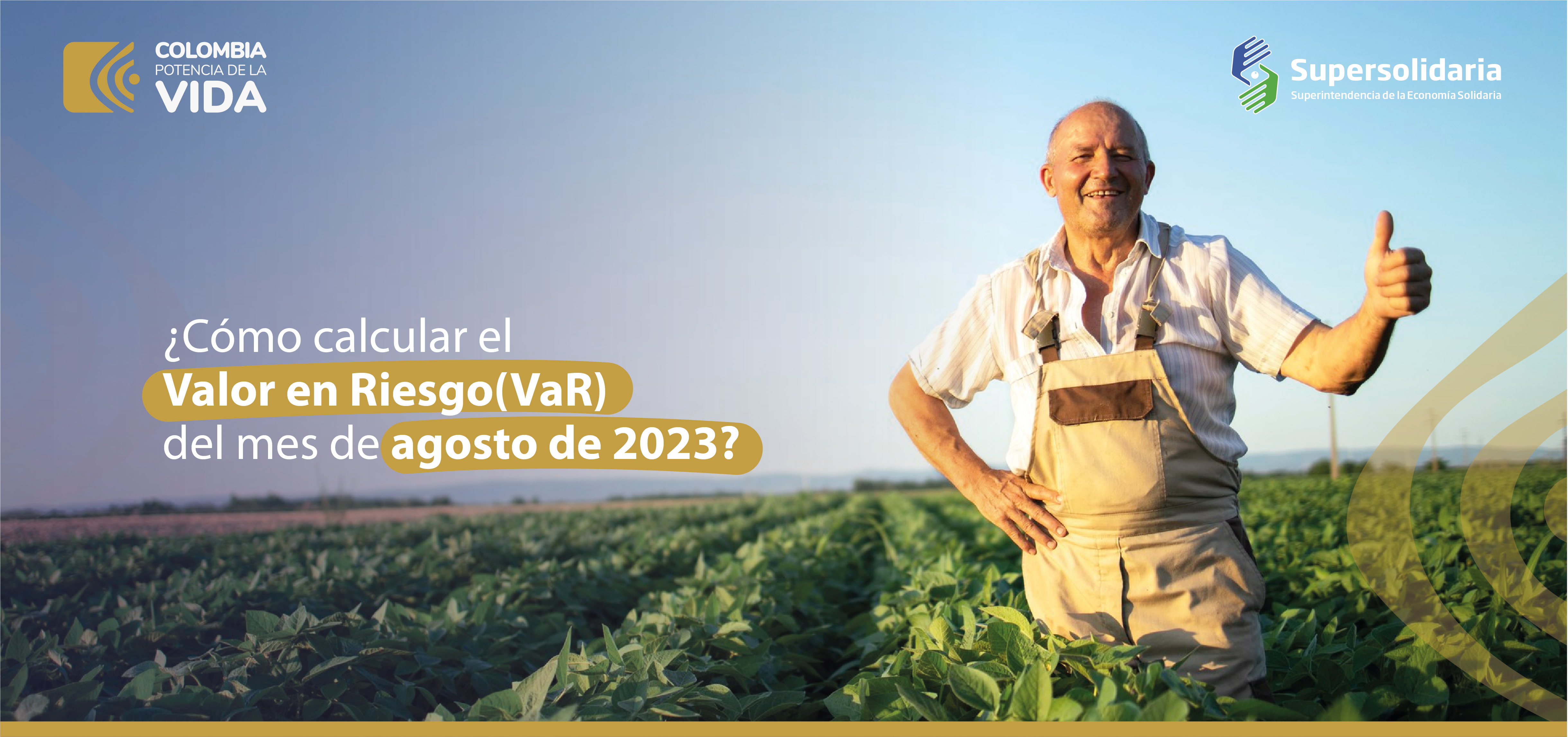 Cálculo del valor en riesgo (VaR) para el mes de agosto de 2023