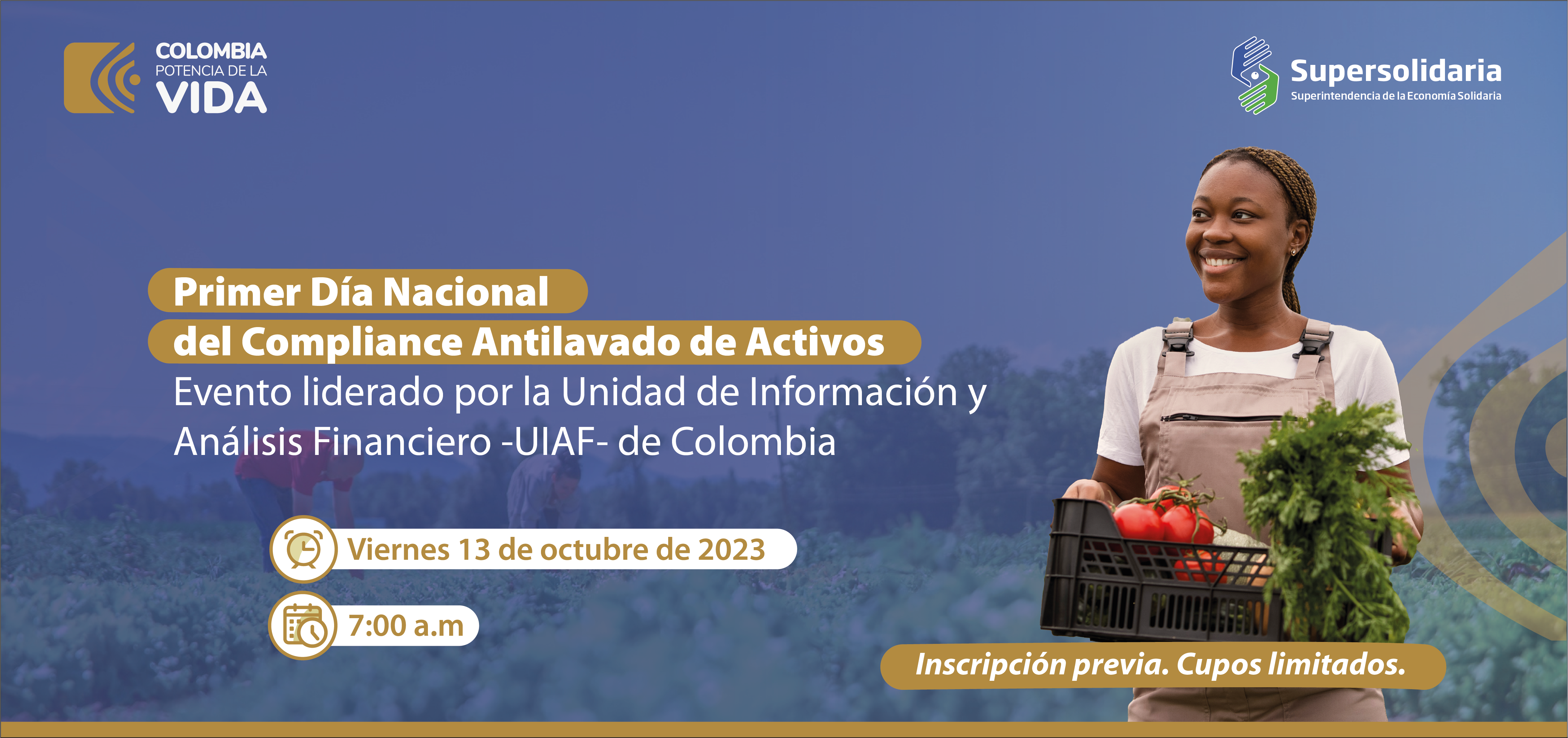 Invitación Organizaciones Solidarias Conversatorio Antilavado de Activos