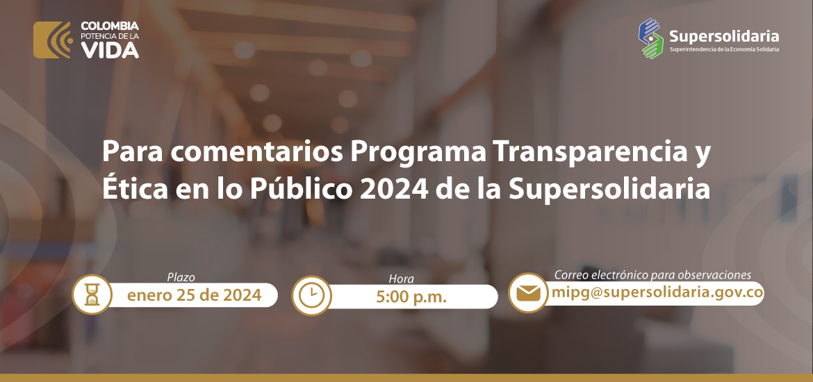 Para comentarios propuesta Programa Transparencia y Acceso a la Información Pública 2024 Para comentarios propuesta Programa Transparencia y Acceso a la Información Pública 2024
