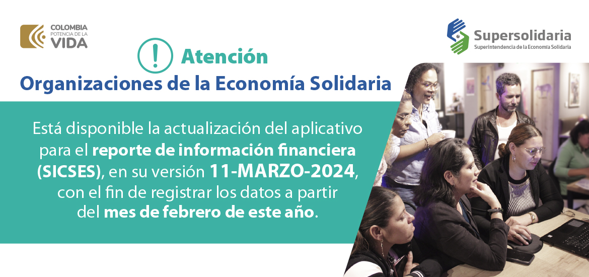 Les invitamos a descargar actualización aplicativo reporte información financiera - SICSES Les invitamos a descargar actualización aplicativo reporte información financiera - SICSES