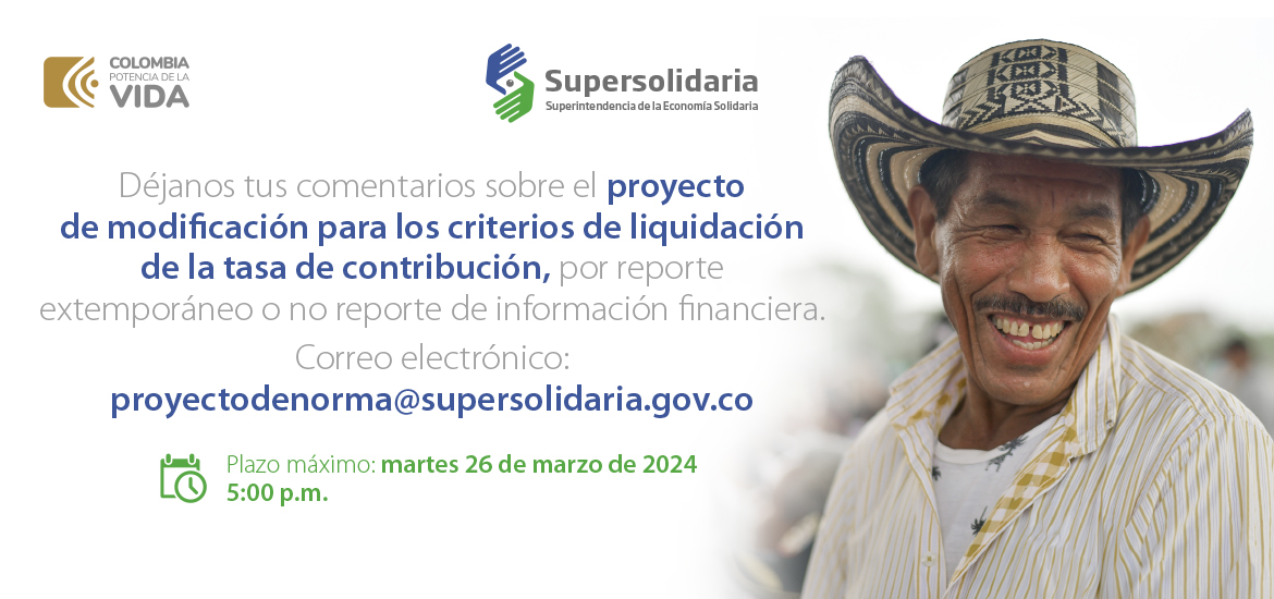 Disponible para comentarios proyecto Circular Externa 59 Disponible para comentarios proyecto Circular Externa 59