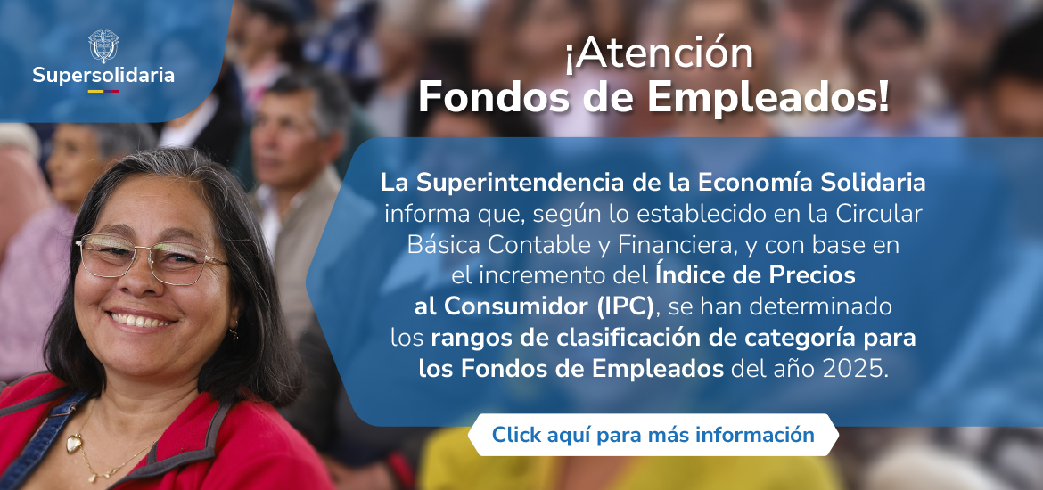 Banner Categorización de Fondos de Empleados Banner Categorización de Fondos de Empleados