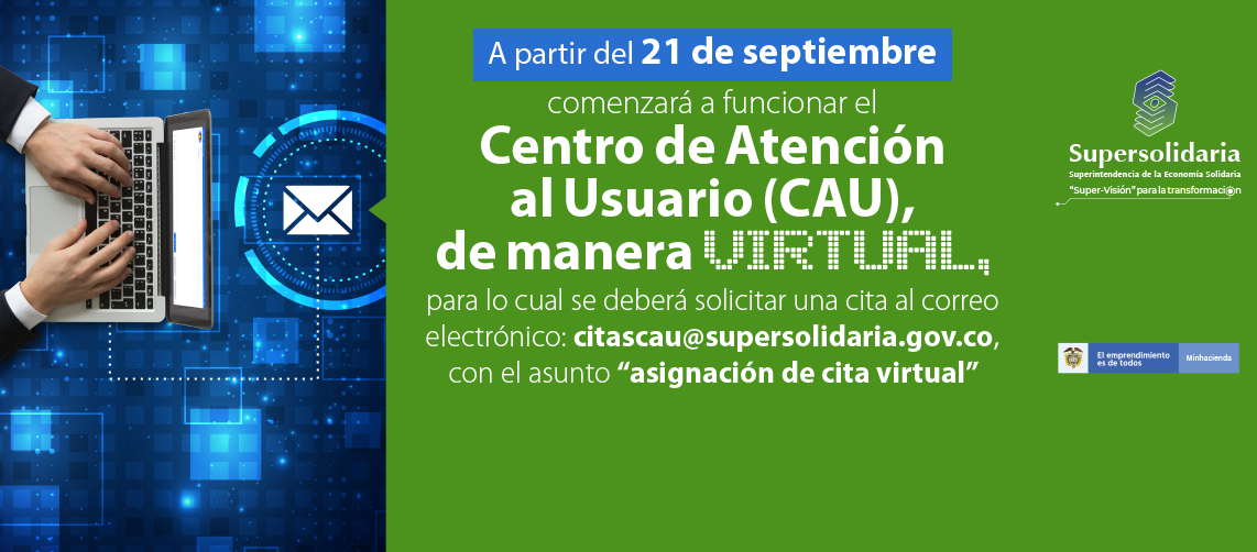 Supersolidaria amplía sus canales de atención virtual Supersolidaria amplía sus canales de atención virtual