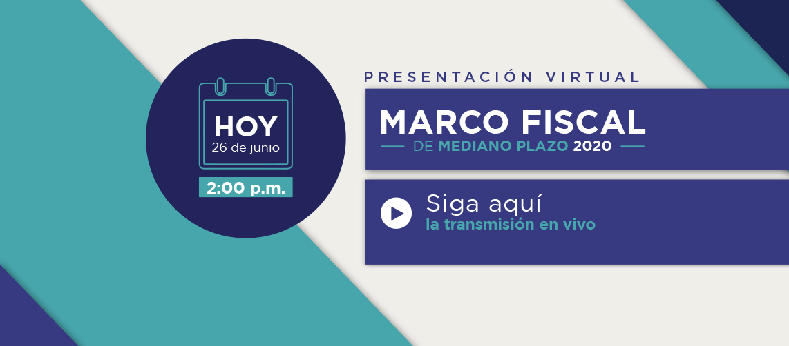 Presentación Virtual Marco Fiscal de Mediano Plazo 2020 Presentación Virtual Marco Fiscal de Mediano Plazo 2020