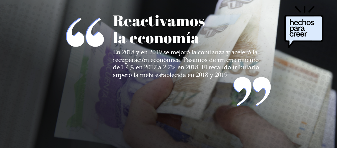 Reactivamos la economía Reactivamos la economía
