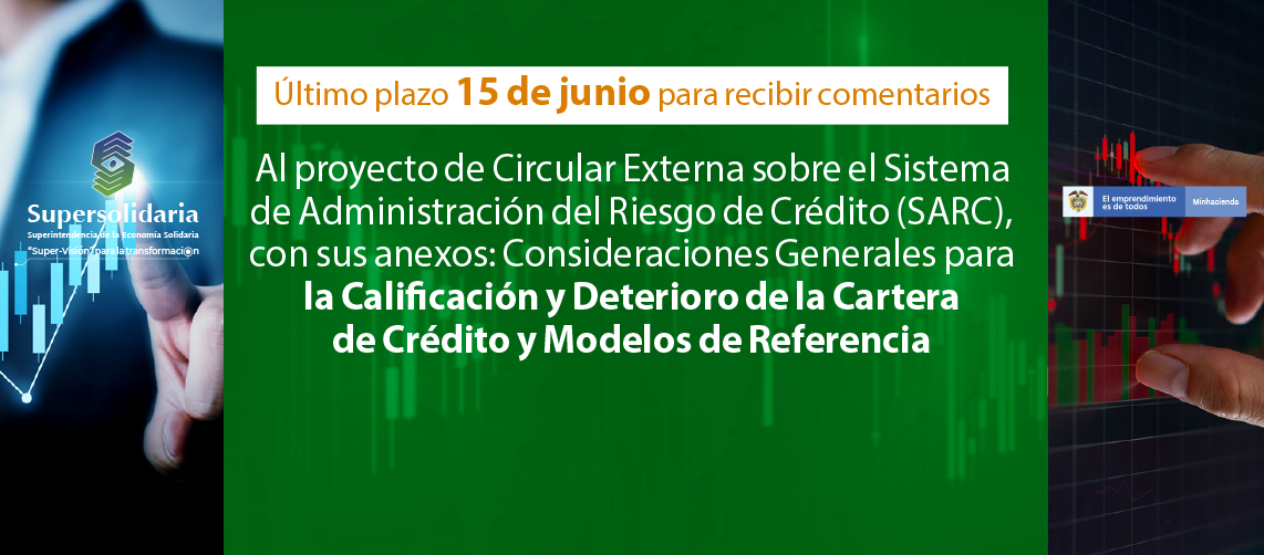 15 de junio, último plazo para comentarios proyecto SARC 15 de junio, último plazo para comentarios proyecto SARC