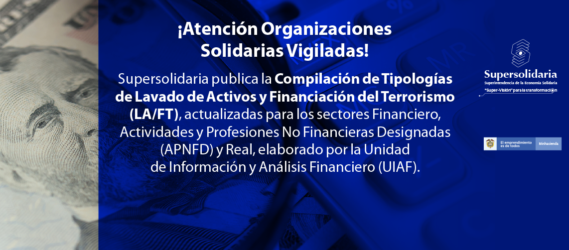 Se publica compilación tipologías de LA/FT elaborado por la UIAF Se publica compilación tipologías de LA/FT elaborado por la UIAF