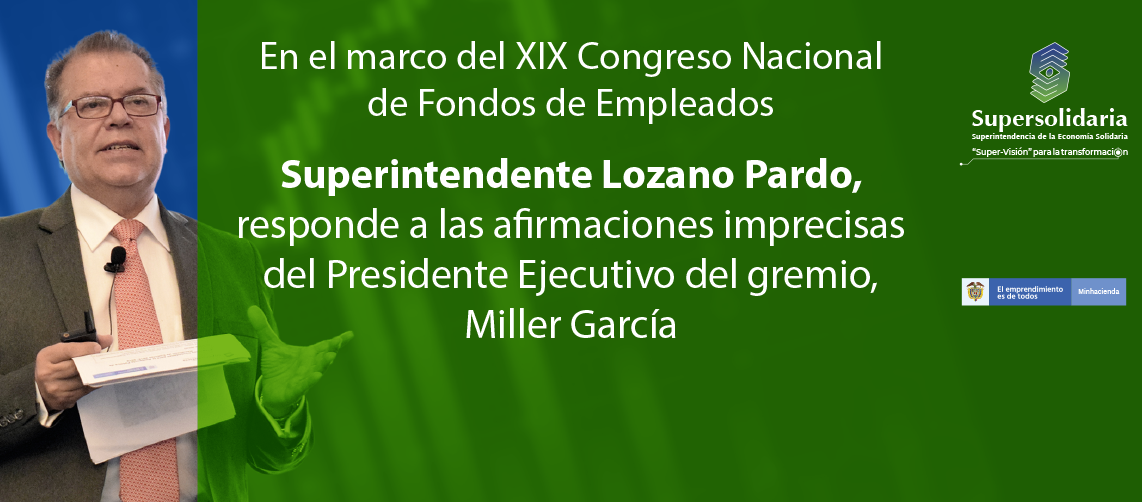 Superintendente responde afirmaciones imprecisas del Presidente Ejecutivo de Analfe Superintendente responde afirmaciones imprecisas del Presidente Ejecutivo de Analfe