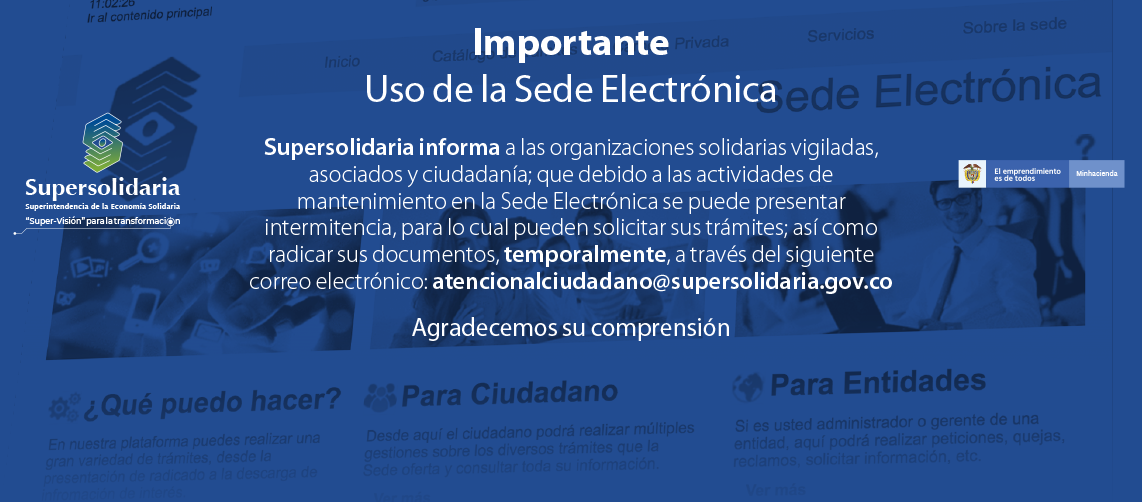 Intermitencia por actividades de mantenimiento en la sede electrónica Intermitencia por actividades de mantenimiento en la sede electrónica