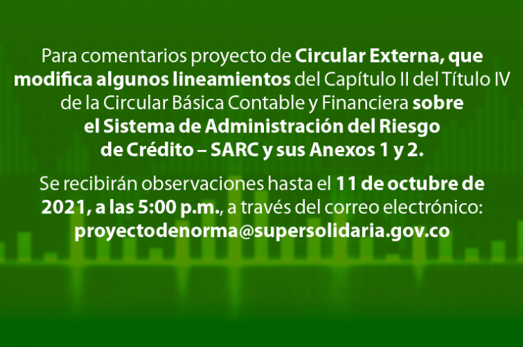 Proyecto de norma modificaciones SARC Proyecto de norma modificaciones SARC