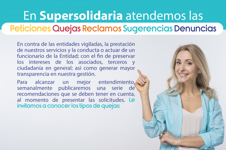 Pasos exactos, atención eficiente: Conozca los tipos de quejas Pasos exactos, atención eficiente: Conozca los tipos de quejas