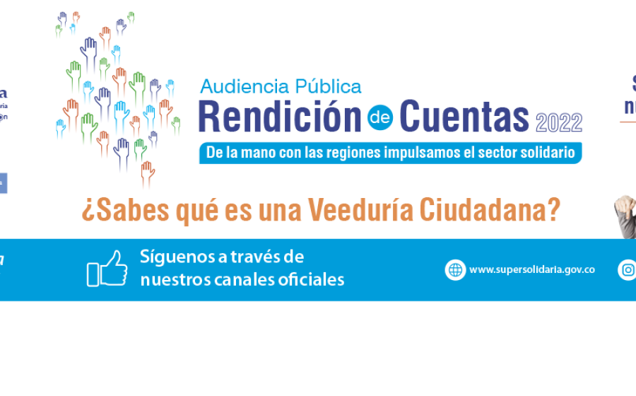 Sé veedor de nuestra gestión