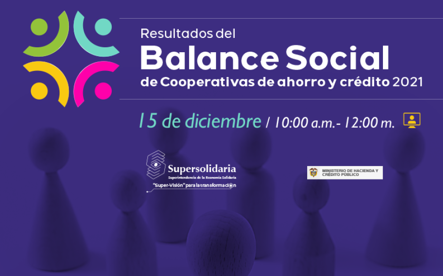 Socialización Resultados Balance Social Cooperativas Ahorro y Crédito 2021