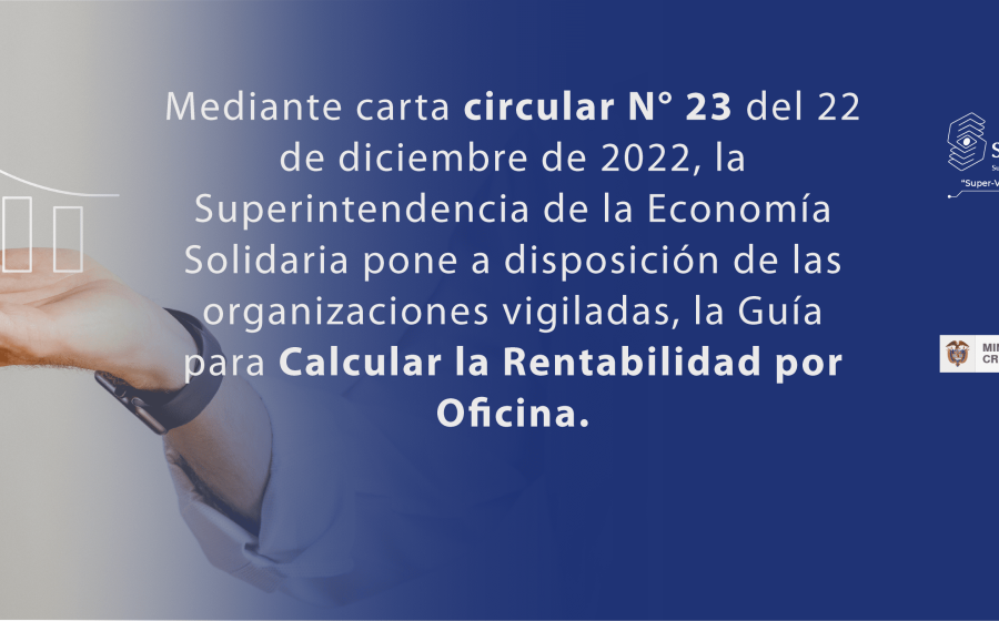 Imagen banner web carta circular 23 guía para calcular la rentabilidad por oficina