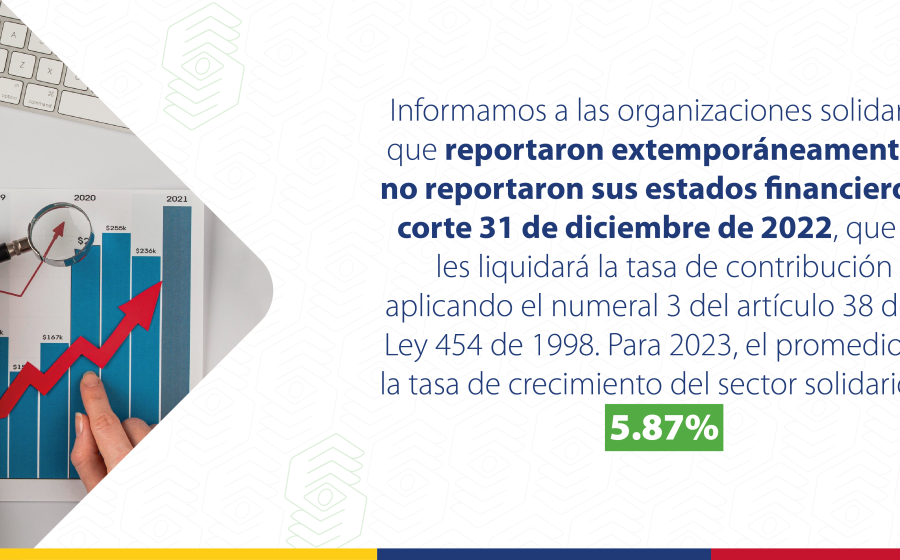 banner estimación crecimiento sector solidario vigilado para 2023 es 5,87%