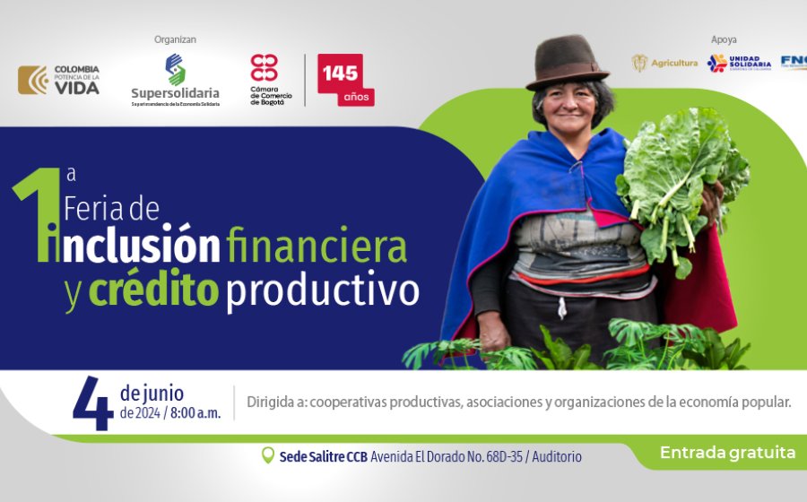 ¡Llega la 1era Feria de Inclusión Financiera y Crédito Productivo! 