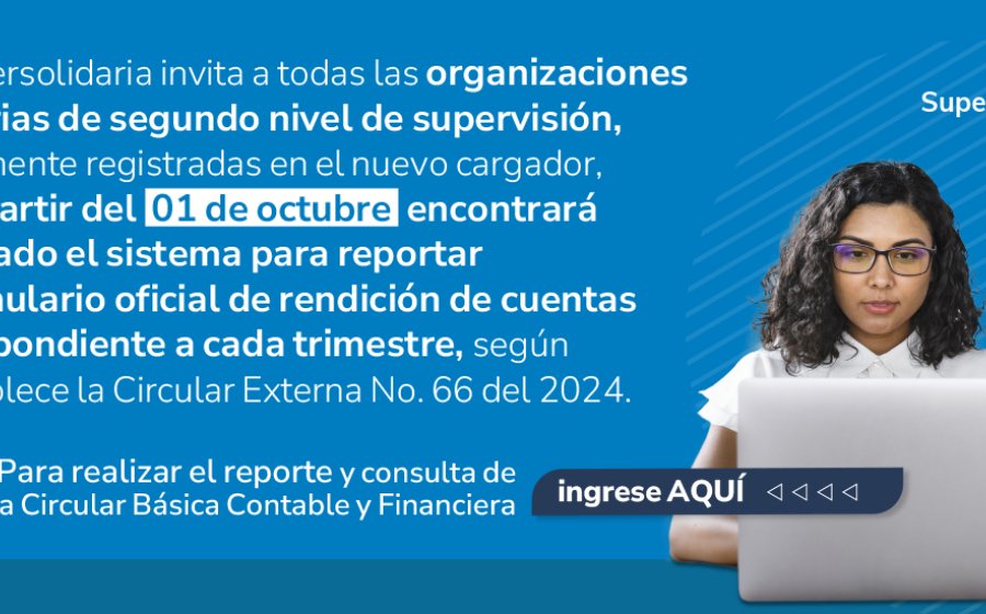 Banner Reporte para Organizaciones de Segundo Nivel