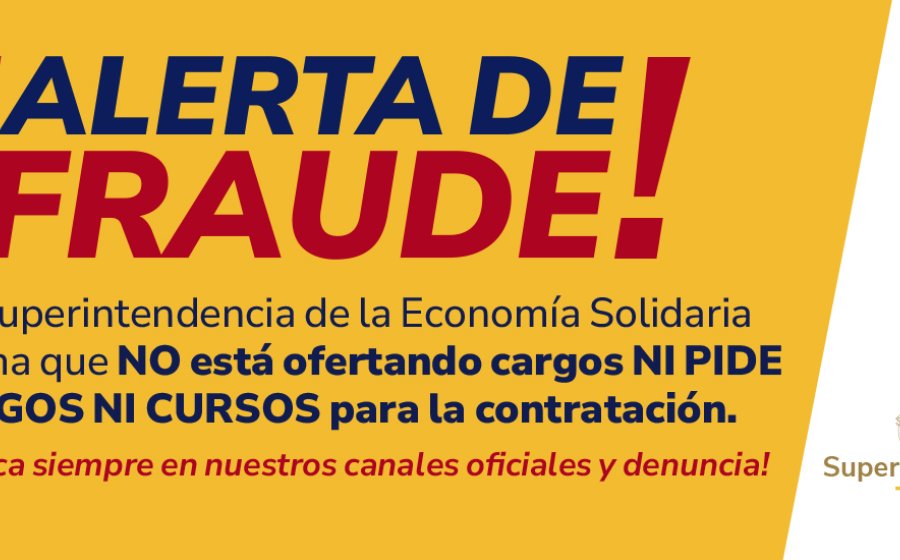Banner fraude suplantación