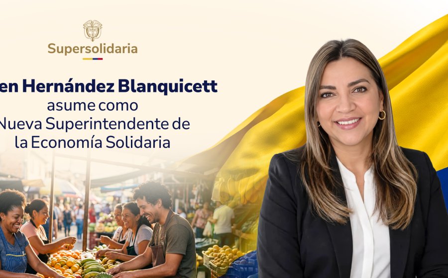 Banner posesión Karen Hernández Blanquicett