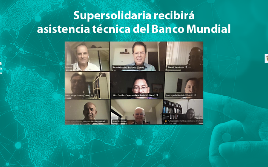 Supersolidaria recibirá asistencia técnica del Banco Mundial 