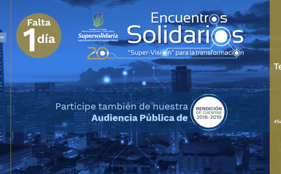 Conozca la agenda del Encuentro Solidario – Rendición de Cuentas