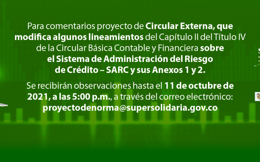 Proyecto de norma modificaciones SARC