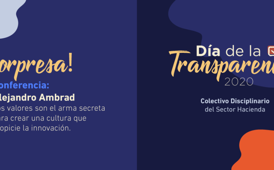 Siga en vivo la celebración del Día de la Transparencia 