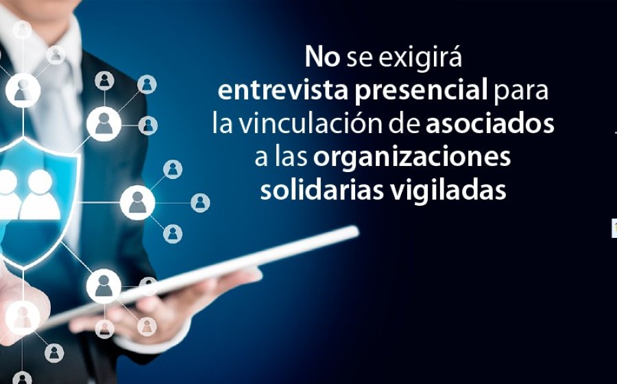 Entrevista no presencial para la vinculación de asociados