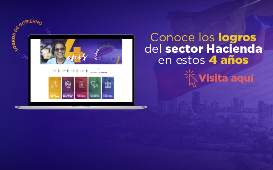 Principales resultados del Sector Hacienda en el último cuatrienio