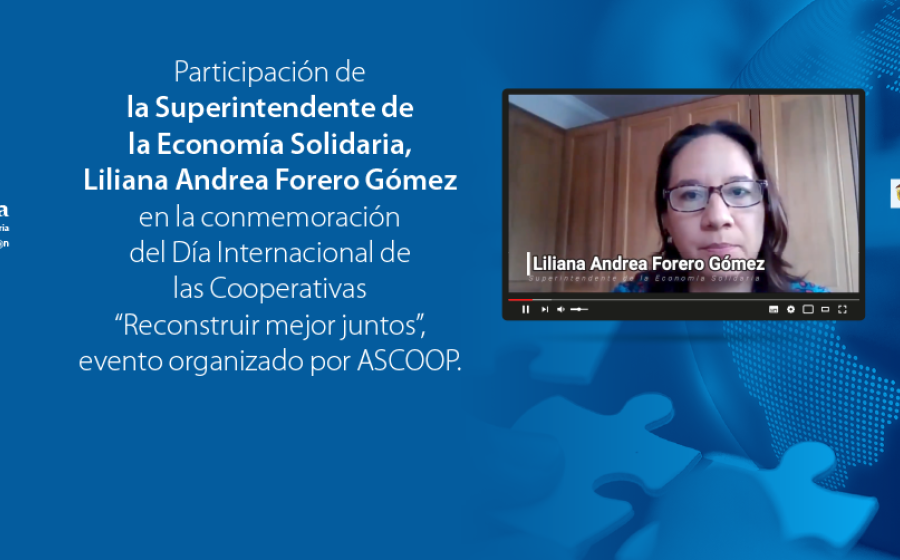 Superintendente (E) participó en el Día Internacional de las Cooperativas - ASCOOP