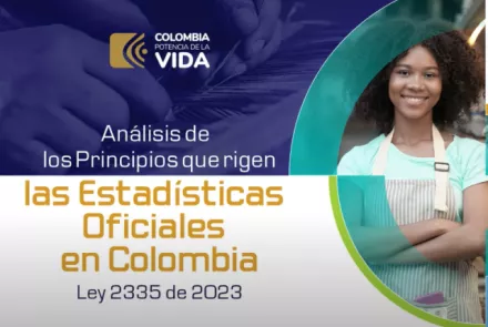 Video - Análisis de los principios que rigen las Estadísticas oficiales en Colombia