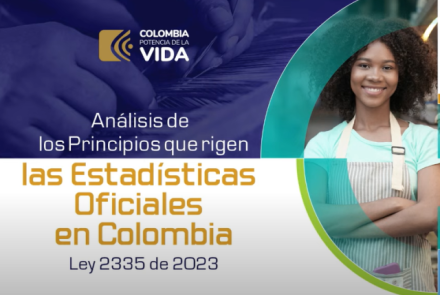 Video - Análisis de los principios que rigen las Estadísticas oficiales en Colombia