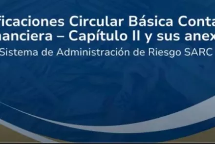 Portada de presentación de modelo de pérdida esperada para transmisión a la ciudadanía